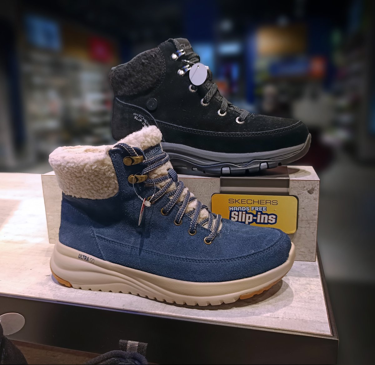 TelfordCentre's tweet image. Skechers Boot sale, now on with 30% off in store! T&amp;amp;Cs apply.
#skechers #bootsale #telfordcentre