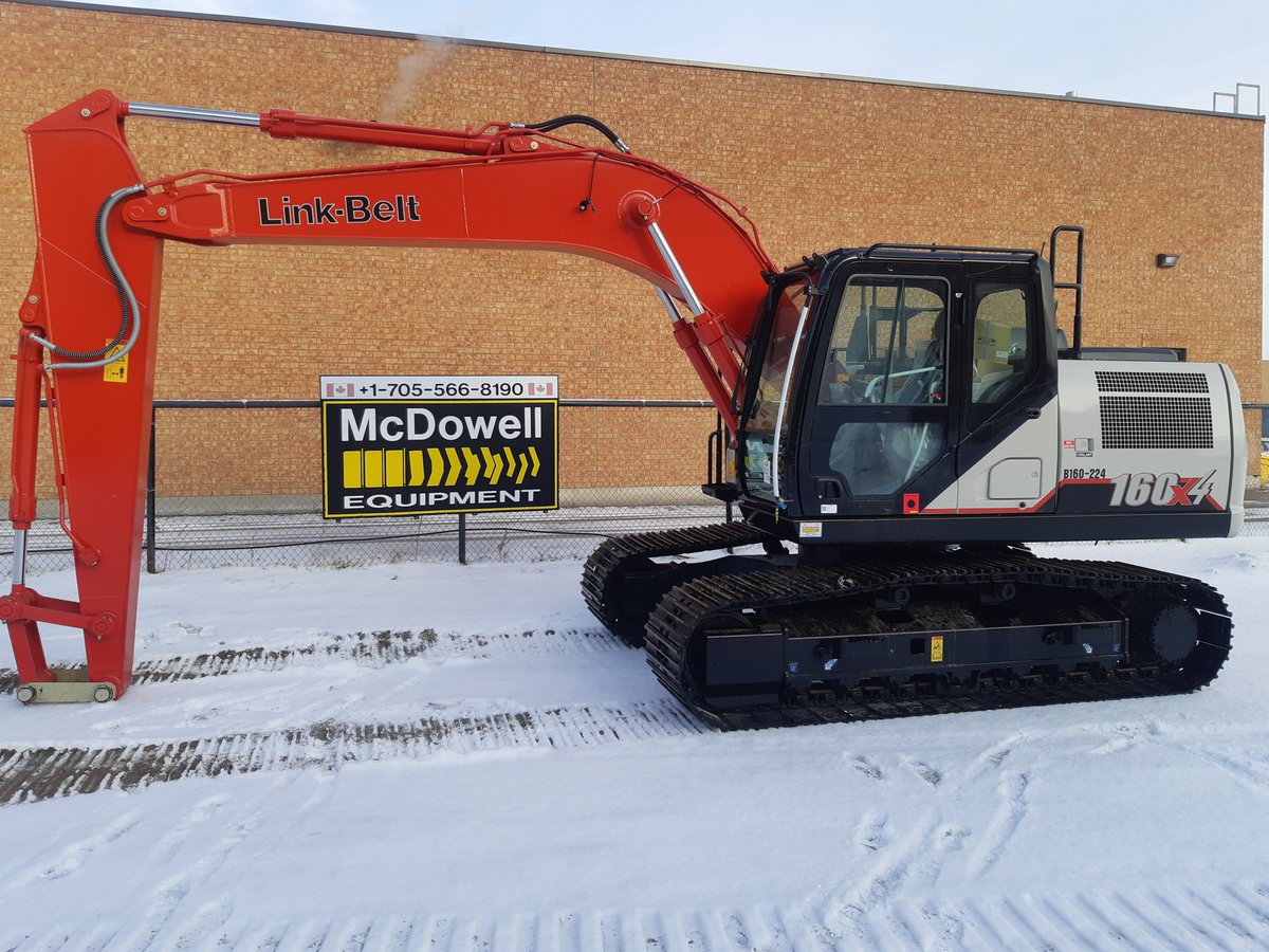 Looking For A Last Minute Idea For That Hard To Buy For Contractor, How About A New Link Belt 160X4 Excavator From <a href="/BMcDowellEquip/">B.McDowell Equipment</a> #linkbelt #excavator #santaapproved #thankssanta
