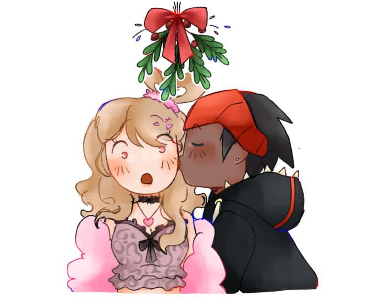 altariaa__'s tweet image. good morning raihannah nation i will post christmas art now 

chu!!