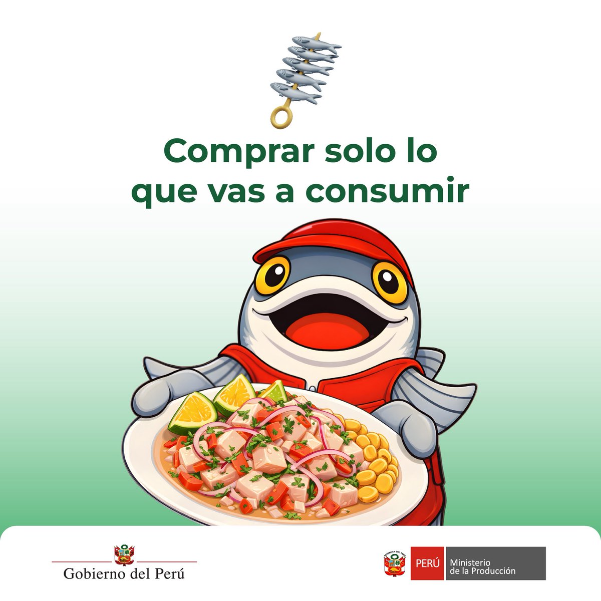 🎄🐟 ¿Compras pescado esta Navidad? Sanito Noel te recomienda seguir estos tips para llevar a casa pescado fresco y seguro. #NavidadQueProduce