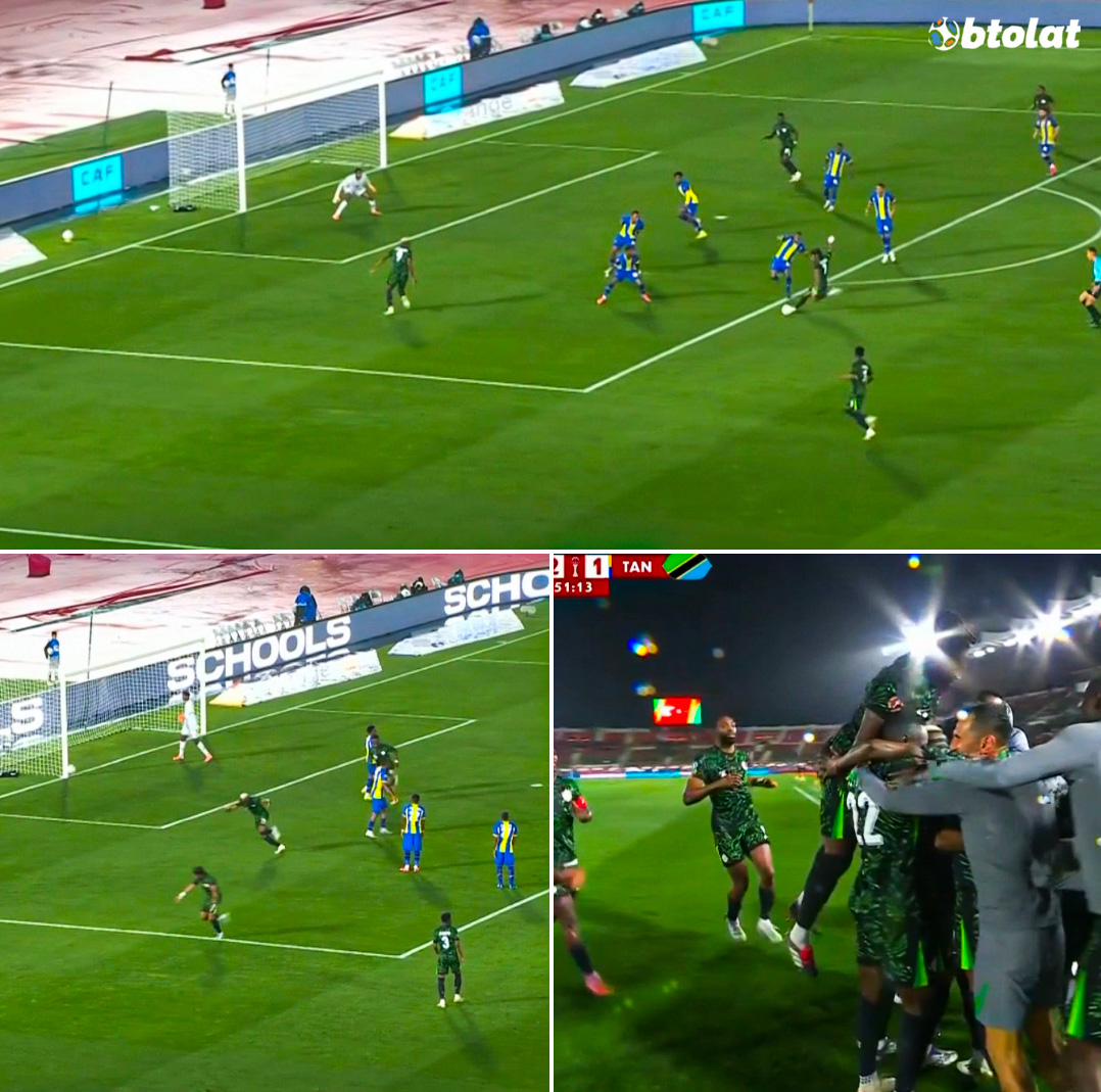 صااااااروخ من أديمولا لوكمان لصالح نسور نيجيريا في شباك تنزانيا 