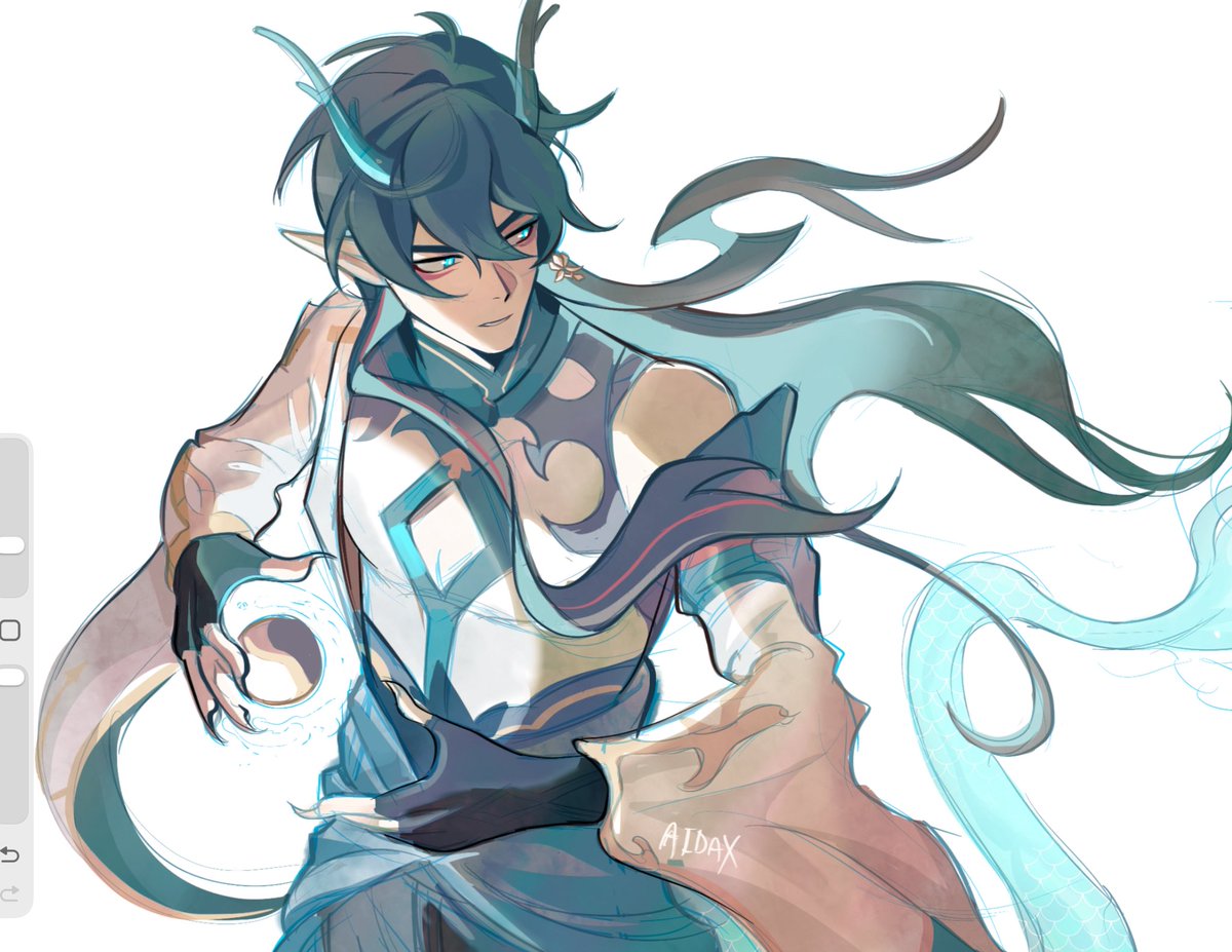 adxrnofficial's tweet image. #danheng doodle