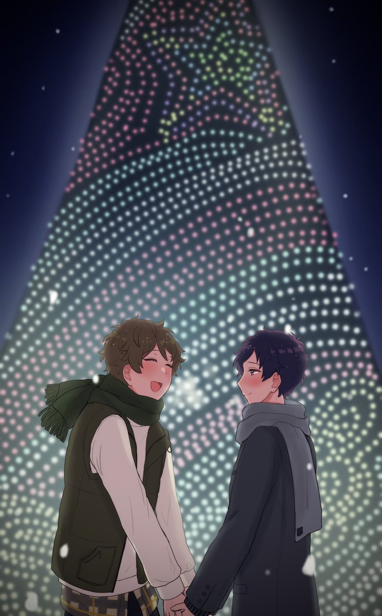 メリークリスマス・イブイブ…🎄🎅🎄みどゆづ、出会いから10年、おめでとう(？)