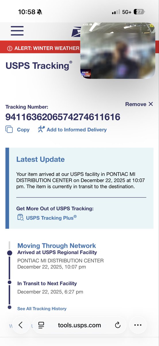 TrillCosby710's tweet photo. @USPSHelp is there a way to refund this? You guys just keep adding more time. It’s 20 miles away no reason it should take 2 days. I could have would never use your service if I knew you just change delivery dates in a whim with 0 effort https://t.co/AfSFcjxkMJ