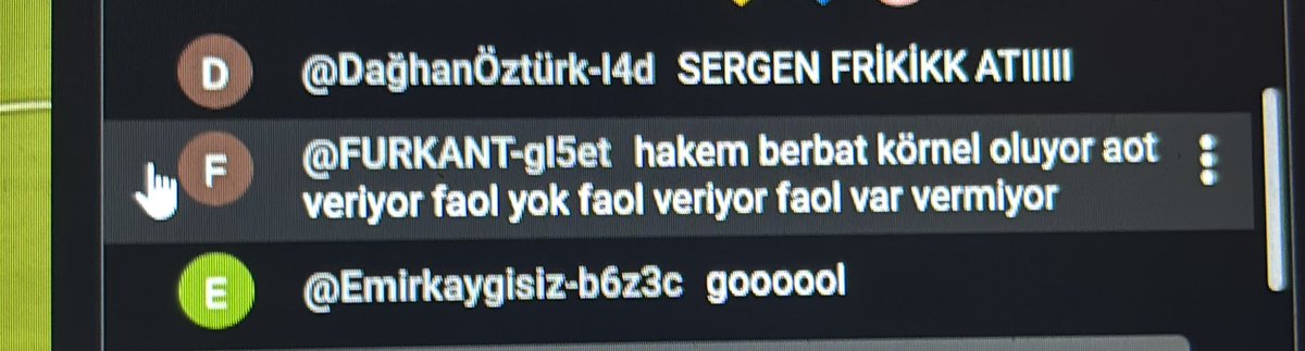 Tüm terimleri nasıl yanlış yazabildin amk