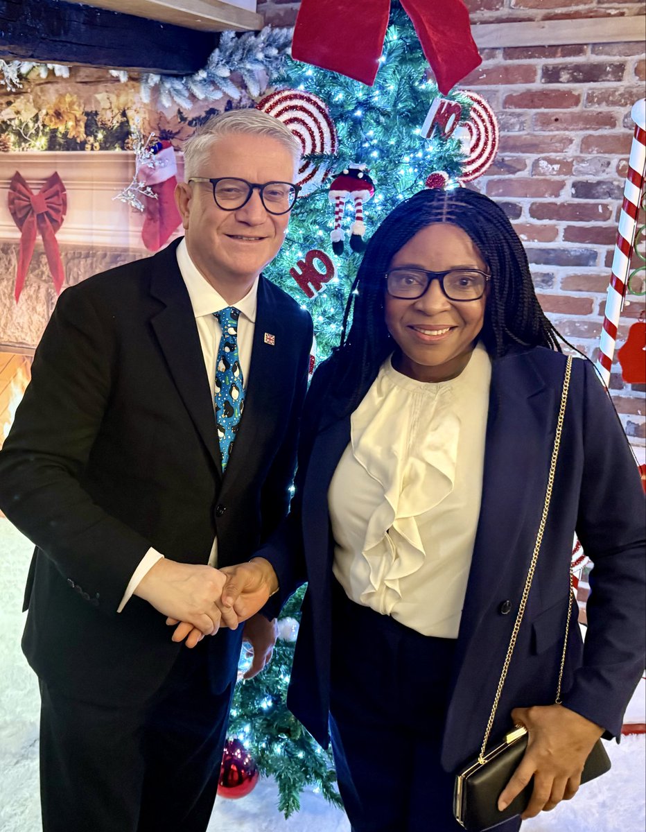 gloria_adagbon's tweet image. ‘‘Tis the season to be jolly 🎄

A wonderful Christmas dinner on Sunday 14th December, 2025 hosted by our dear friend Andrew Rosindell MP and Shadow Foreign Affairs Minister for His Majesty’s Loyal Opposition. It was fantastic evening with entertainment filled with great festive…