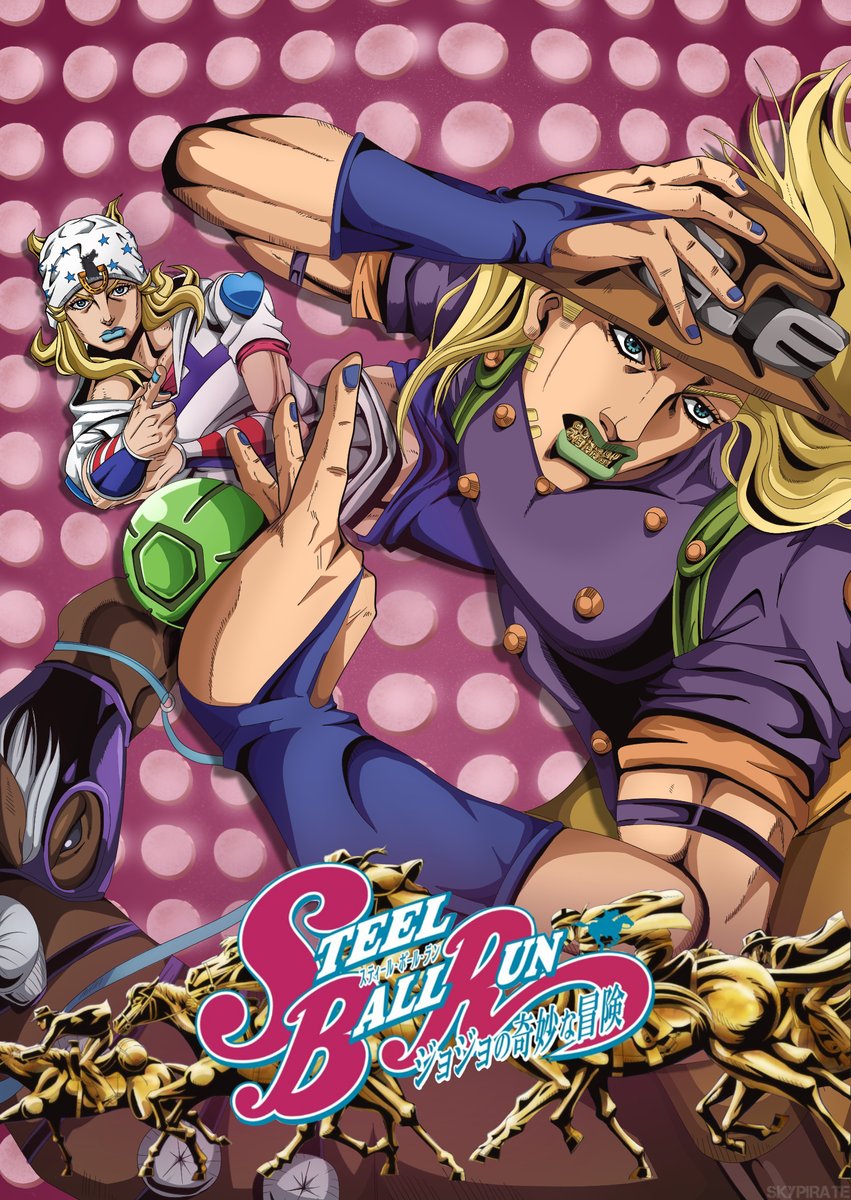 SkyPirate03's tweet photo. New SBR visual
#jojo_anime https://t.co/QFcrZGpfZR