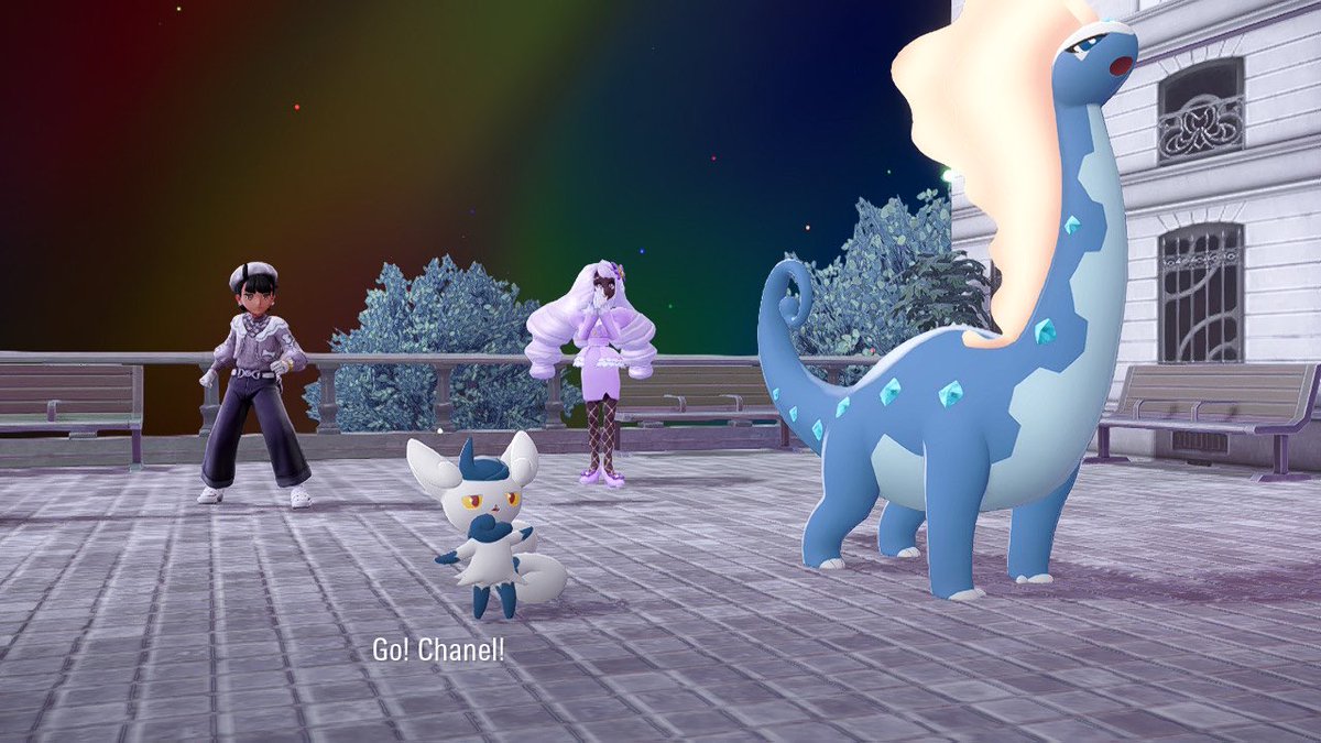 rajawtheflatass's tweet image. this game making me battle against jacinthe in a double battle WITH jacinthe battling along side me as well aldjskdjdk 😭