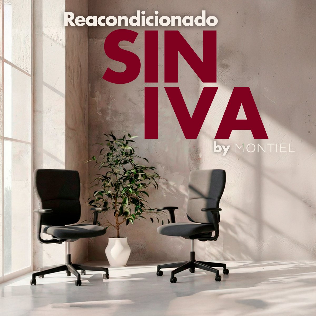 El Ahorro que tu Oficina Necesita ya Está de Vuelta💚
En Grupo Oficinas Montiel eliminamos el IVA en nuestro mobiliario reacondicionado hasta final de año  ⚠ Oferta no disponible en Sillas de oficina Please II de Steelcase 
#DiasSinIva #OfertasNavideñas #MueblesReacondicionados