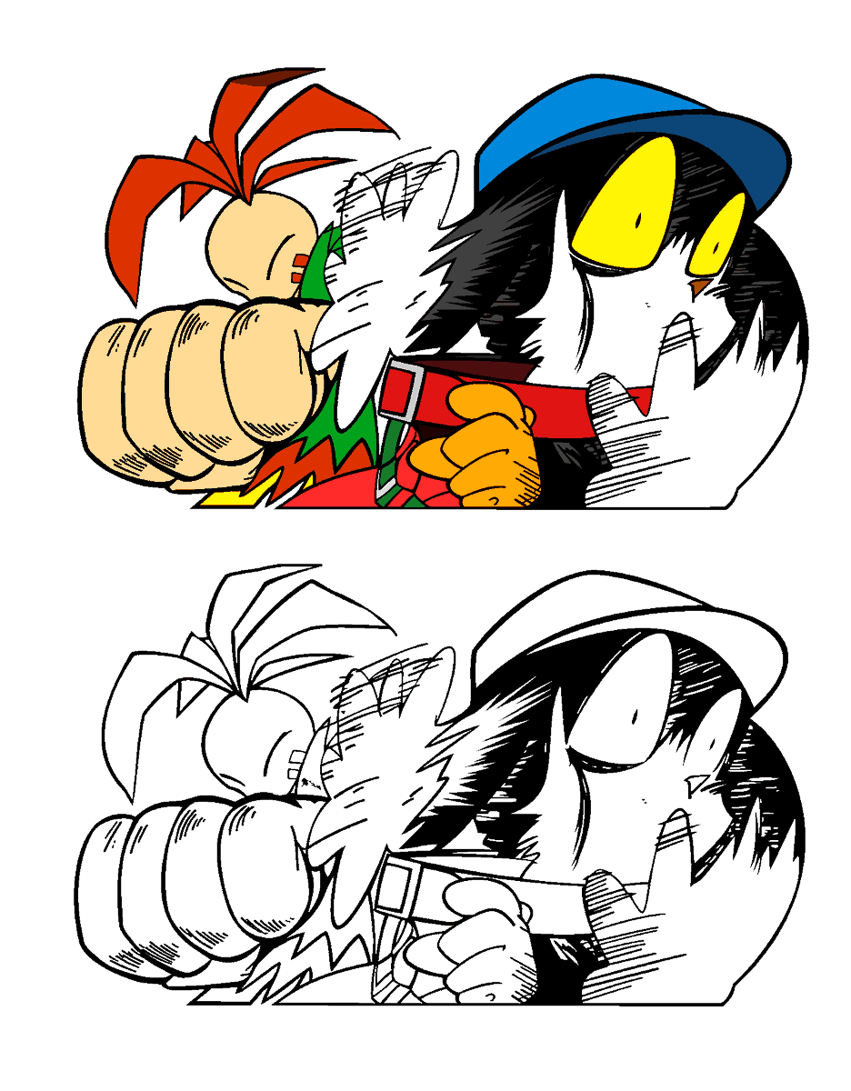 theicantstopcut's tweet image. another vector of the klonoa 4koma
merry christmas boys