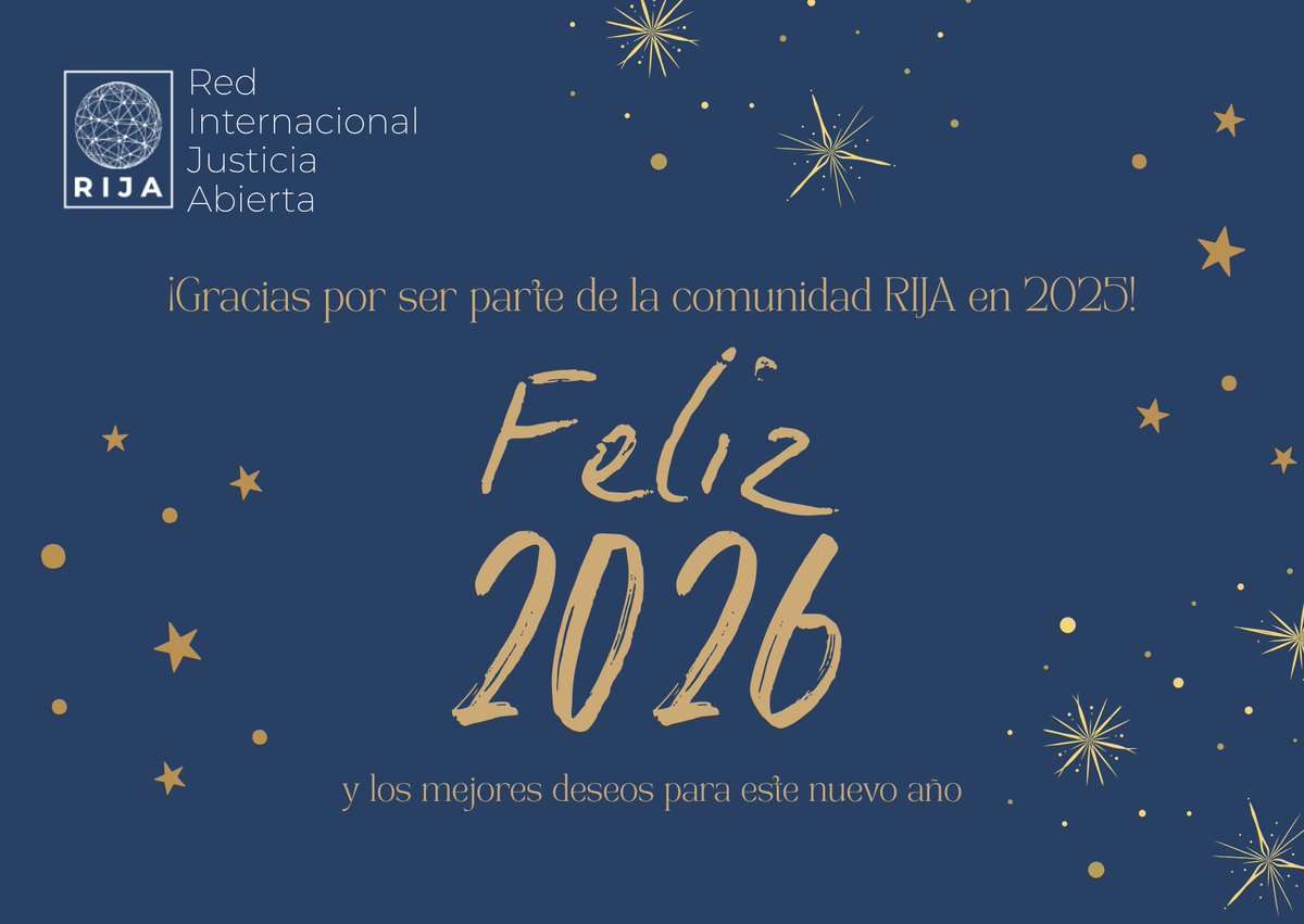 Red Internacional de Justicia Abierta tweet media