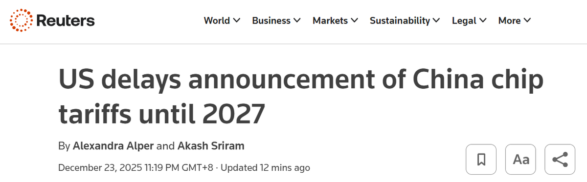A Chinese journalist asked me whether this was an escalation or a de-escalation of Washington’s tariffs on China. I replied that I think it is more of a de-escalation.