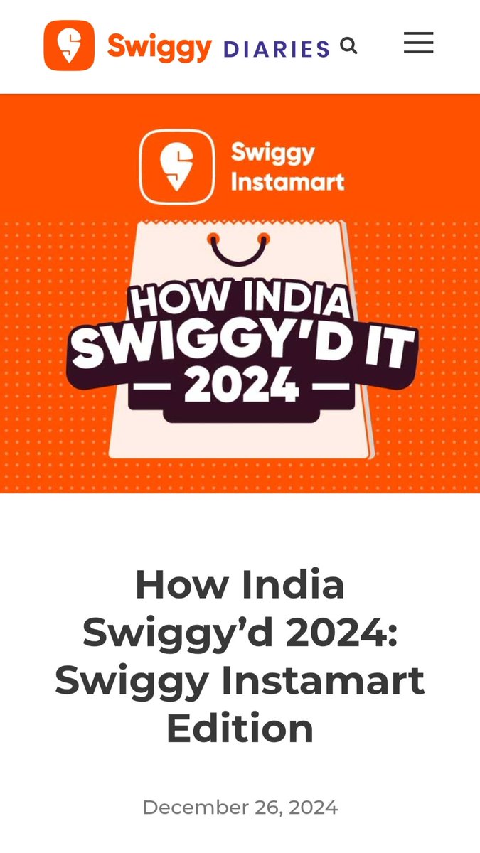 While we celebrate 2024 spending trends, we can’t ignore the cost of "convenience." 17,000+ traffic cases in 1 week in Bengaluru and lives lost in Hyd/Delhi show the pressure on delivery Workers. <a href="/Swiggy/">Swiggy</a> <a href="/RohitKapoorEXL/">Rohit Kapoor</a> We need a transparent state-wise safety report, (1/2)