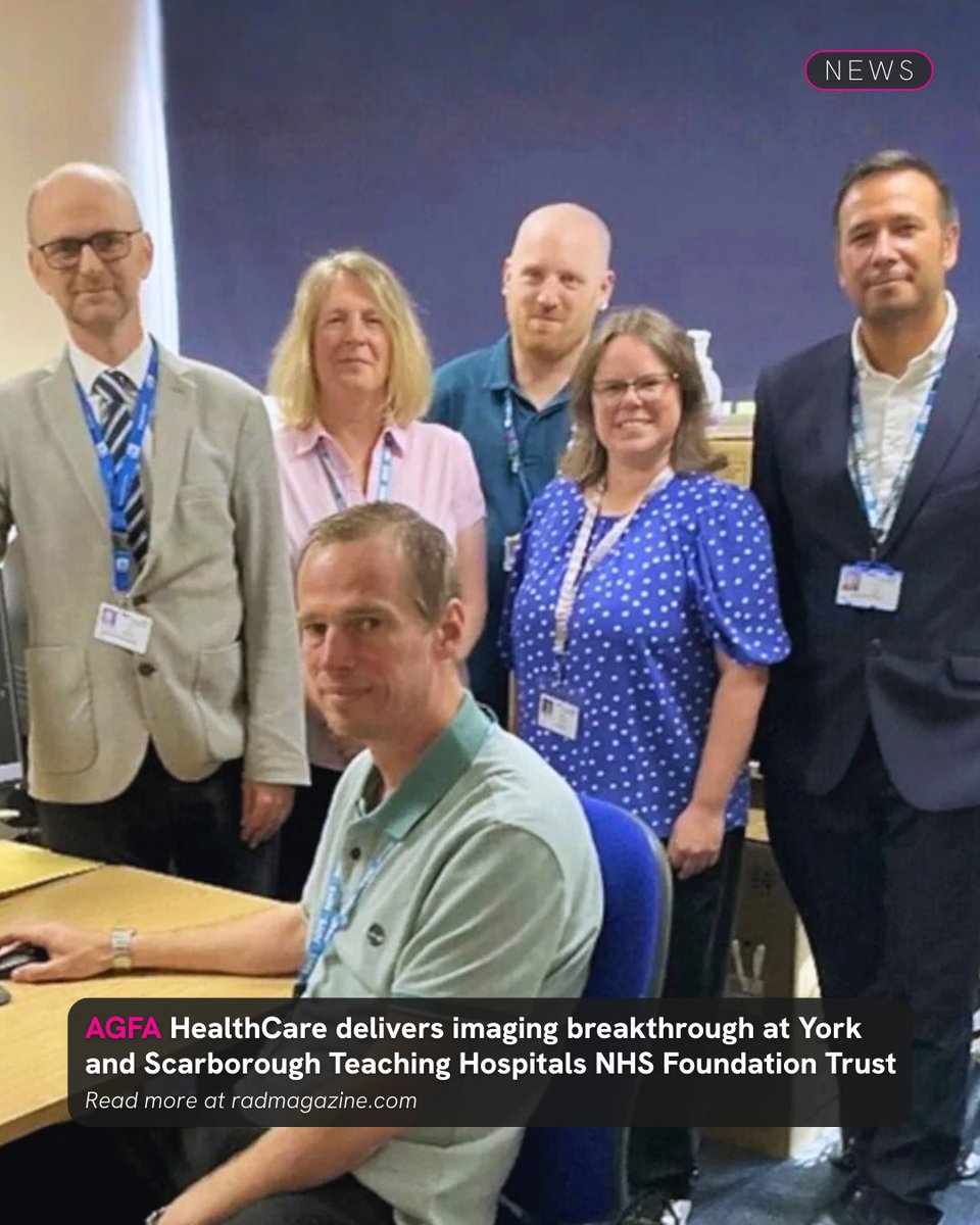 RADMagazine's tweet image. 📰 AGFA HealthCare delivers imaging breakthrough!
 
@agfahealthcare_ proudly announces successful deployment of Xero Viewer at @YSTeachingNHS – marking a major advancement in acute care imaging technology.

Read now ⬇️
radmagazine.com/agfa-healthcar…
#medicalimaging #radiology