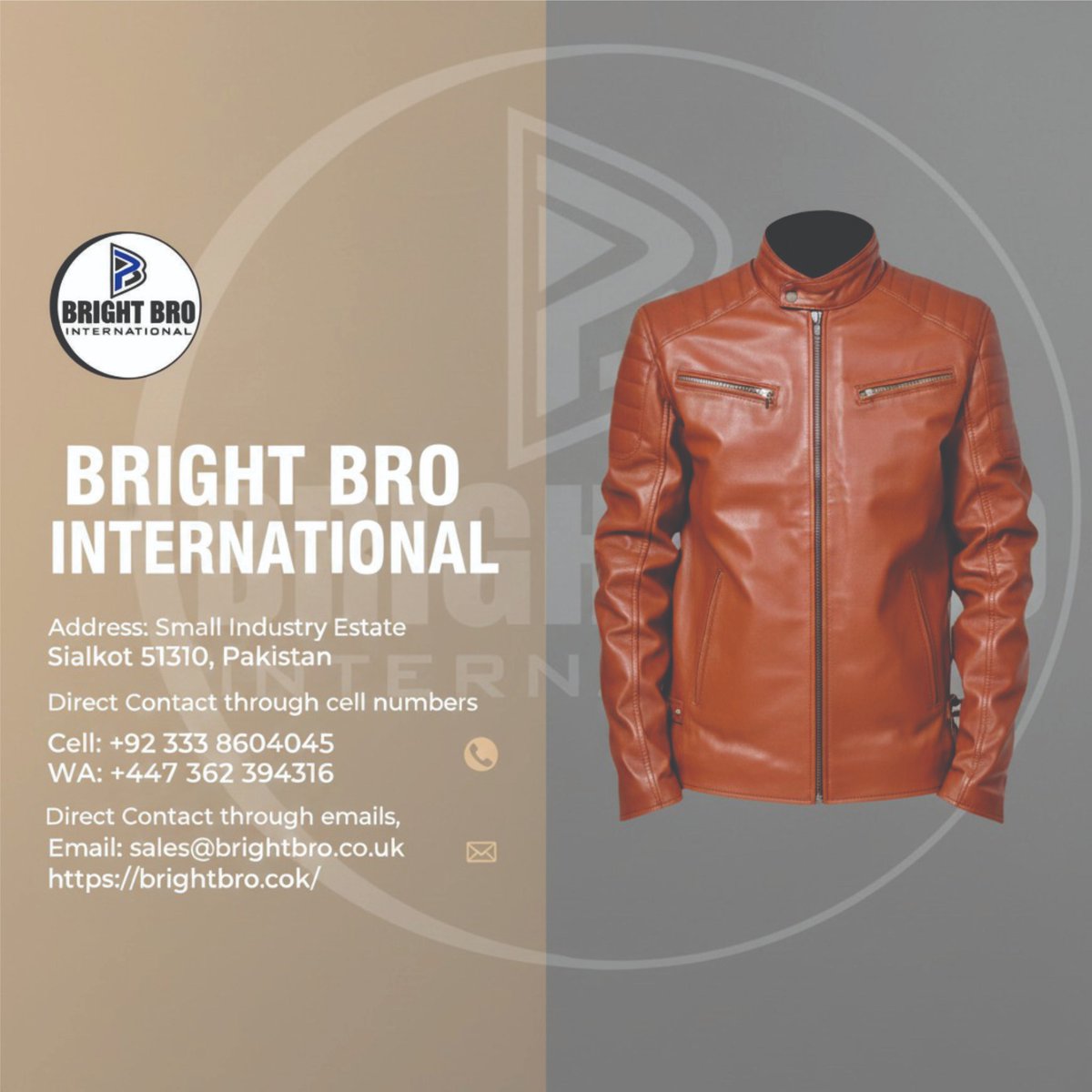 BrightBro2's tweet photo. Product Overview:
Men's Premium Biker Leather Jacket

Design &amp; Style Features
Style:
Iconic "Asymmetric" Biker design with a diagonal front zipper.

#leatherjacket #leatherbag #fashion #jackets #leatherpants #leatherjackets #jaketkulit https://t.co/SXAzgyW5pd