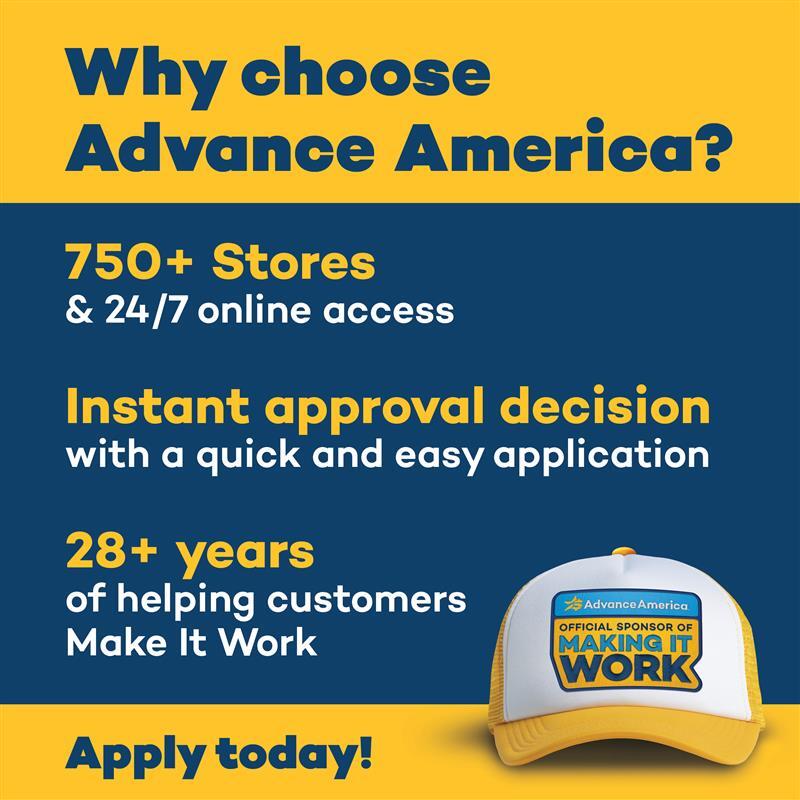 ✅ Apply online or in-person today!
✅ Get an instant approval decision
✅ Trusted by customers for 28+ years

#AdvanceAmerica #holidayloans