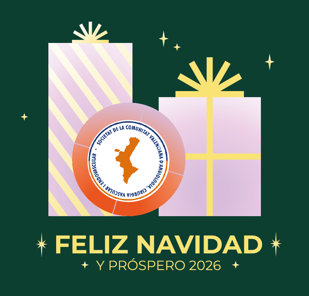 🎄 Feliz Navidad y próspero 2026 🎄
Nuestro agradecimiento a todos los profesionales que, con su dedicación y compromiso, trabajan cada día por la excelencia en la cirugía vascular, poniendo al paciente en el centro de la atención sanitaria.
#FelizNavidad #CirugíaVascular