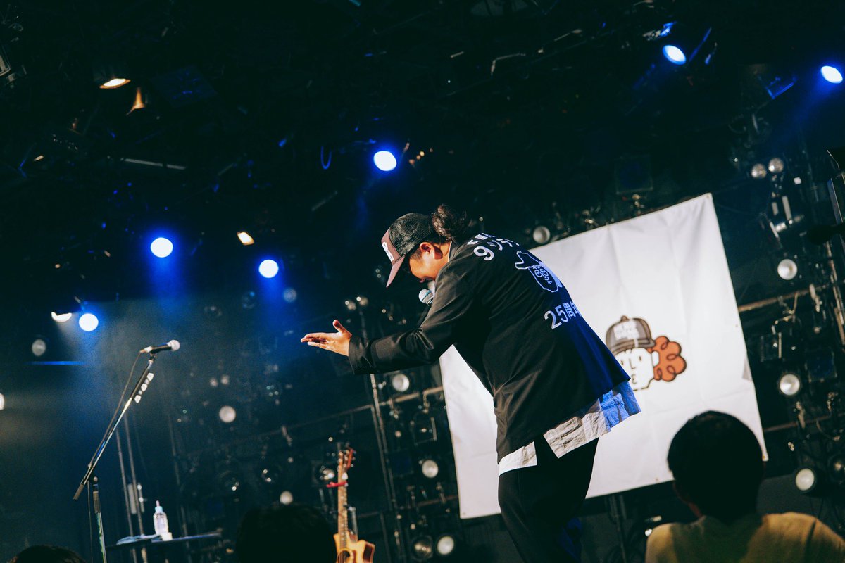 今週のラジオで喋っている、 9ジラジ25周年感謝祭の話！ ステージの上