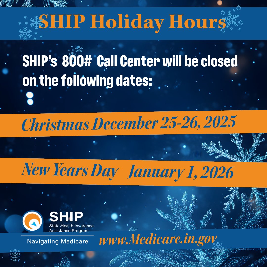 Indiana SHIP, State Health Insurance Asst. Prog. tweet media