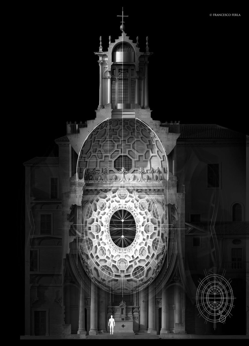 Estudio de la Iglesia de San Carlo alle Quattro Fontane de Borromini. Por Francesco Ferla.

facebook.com/francesco.ferl…