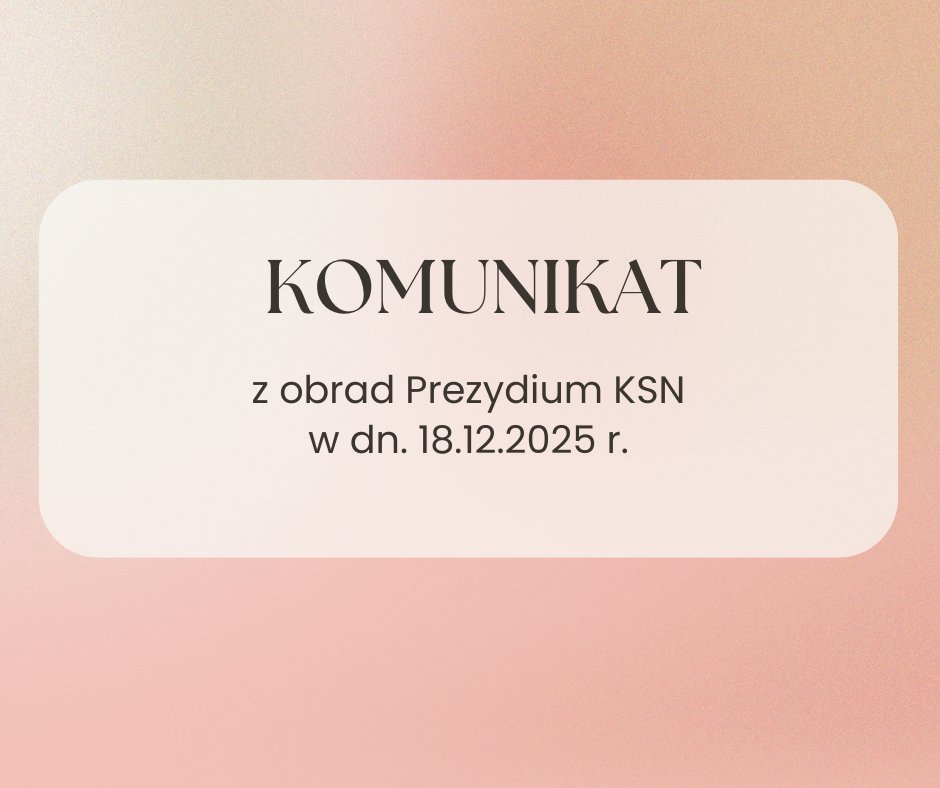 Krajowa Sekcja Nauki NSZZ Solidarność tweet media