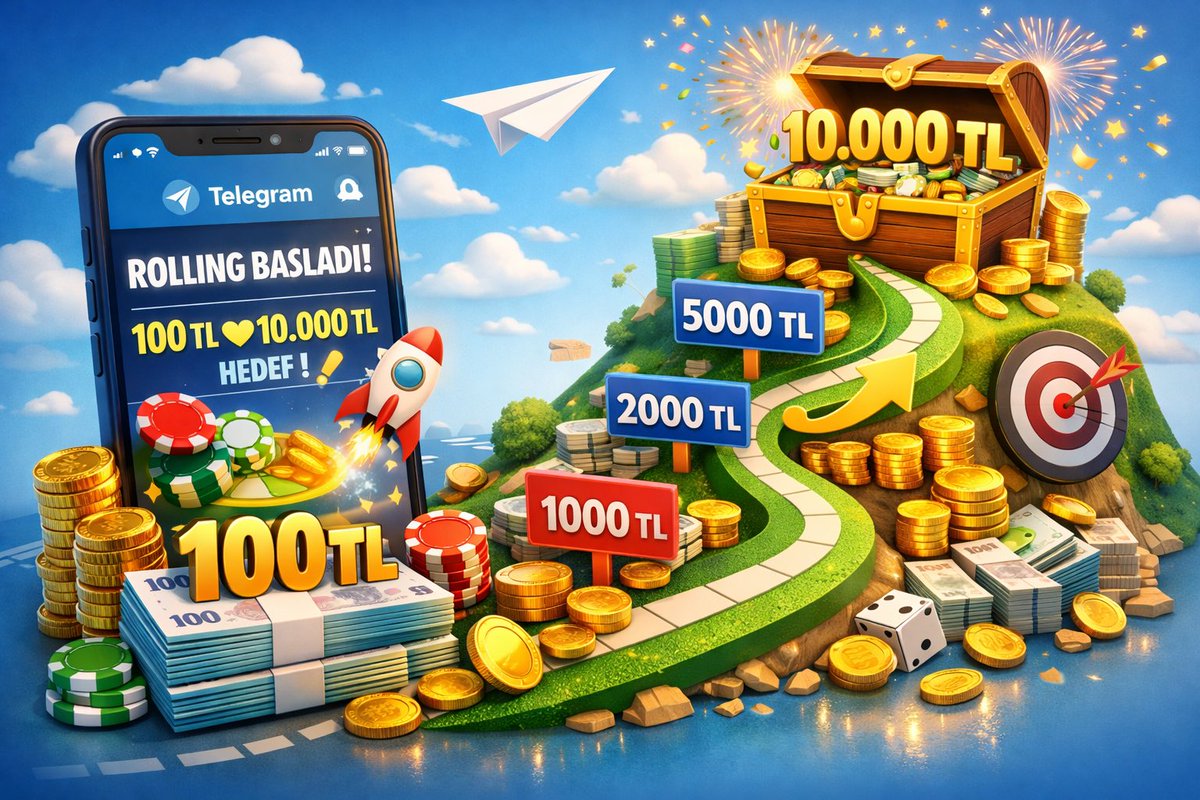 Ücretsiz Telegram Grubumuzda 100 TL den 10.000 TL ye KASA KATLIYORUZ 

Link : t.me/altiustu90dk

#kasakatlama #rolling #ppnaravit #uzaksehir #ZeeNuNew