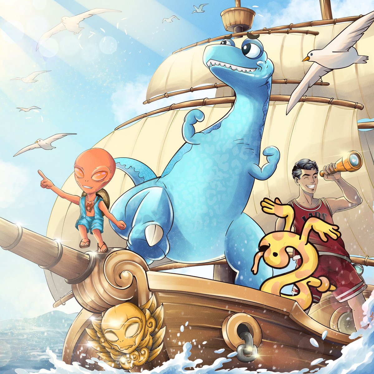 NftswithDiz's tweet image. Show up every damn day, help others learn &amp;amp; win

Take care of your community, build cool shit for them

The rest happens naturally day by day

Success is a journey, not a destination!