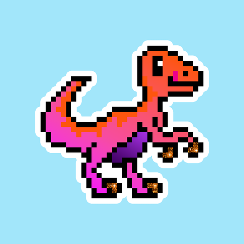 PixelSalesBot's tweet photo. 📈 PixelSaurus® Claw #0939 [Uncommon] was just MINTED for 0.03 Ξ! 
https://t.co/PZ2zqp2r83

Congratulations to '47B953'! 🎉🦕🦖🌋

MINT YOUR PixelSaurus® #nfts 👇
✨ https://t.co/EmNP1EpLkq https://t.co/z70N7Eypaz