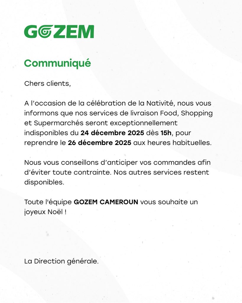 GOZEM Cameroun 🇨🇲 (@gozemcm) on Twitter photo 