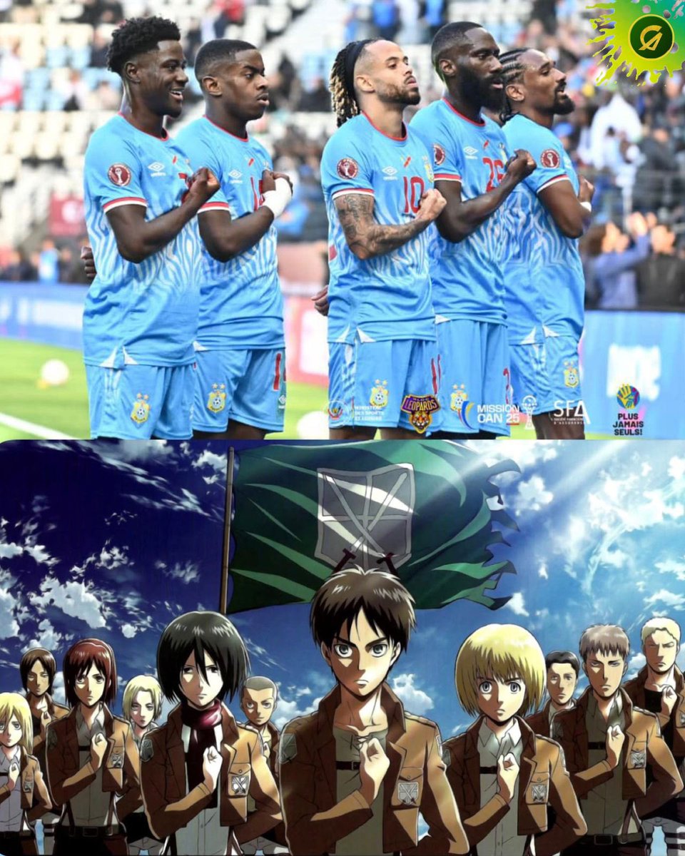 gaak_fr's tweet image. 🚨LA CÉLÉBRATION DE L’ÉQUIPE DU 𝗖𝗢𝗡𝗚𝗢 🇨🇩 𝗙𝗔𝗖𝗘 𝗔𝗨 𝗕𝗘́𝗡𝗜𝗡 🇧🇯 #CAN2025 

SHINZOU WO SASAGEYO ✊