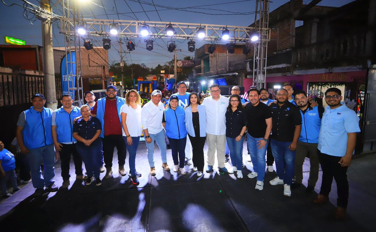 Gracias a la estructura distrital de Nuevas Ideas Ilopango por el apoyo y cariño. 👏

Cuenten conmigo siempre. 🫡