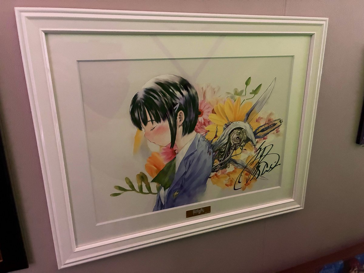 ピロ水 鐘堂英麗奈 バレンタイン 直筆サイン入り複製原画 ピロ水 鐘堂英麗奈 バレンタイン 直筆サイン入り複製原画 ピロ水