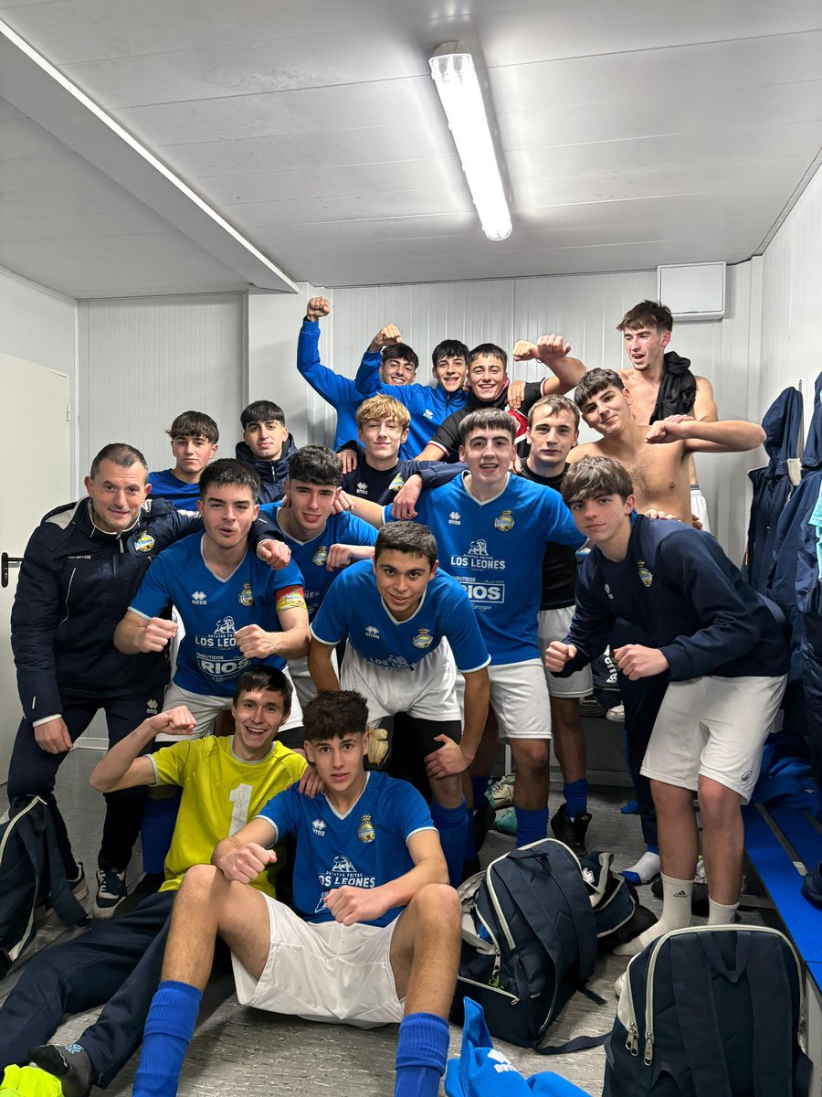 👏🏻 Este pasado fin de semana nuestro equipo juvenil consiguió una victoria anímica importante en casa, ¡este es el camino chicos!

⚽️ 2-1 vs <a href="/cdg_gamonal/">C.D. Groggys's Gamonal</a> con goles de Marco y Edu.

#Juvenil
