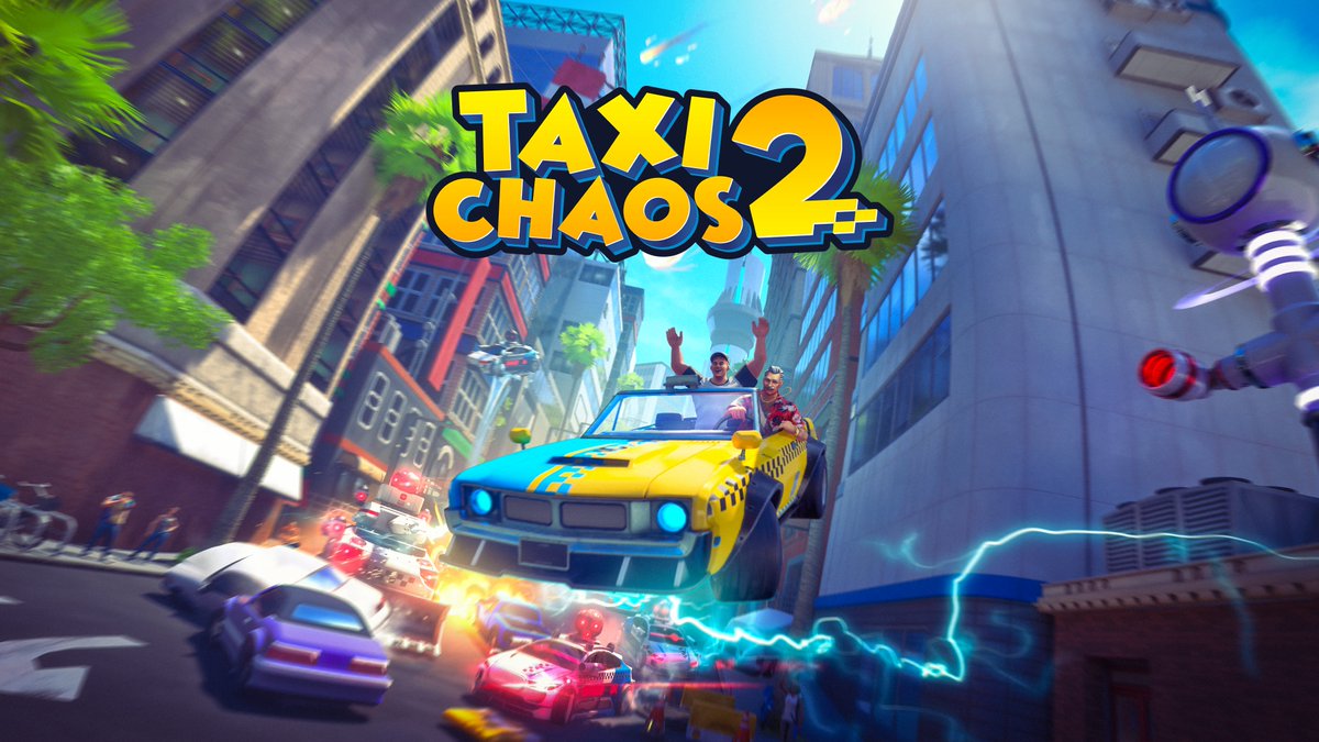 It's finally happening!!

🎉 Taxi Chaos 2 has officially launched TODAY 🎉
Check out the trailer here: youtube.com/watch?v=J1KrMy…

To celebrate the launch, you can get it for 20% off on Steam! AND if you buy it on <a href="/currentgamers/">Current Games</a> site (current.games/product/taxi-c…) you can get an