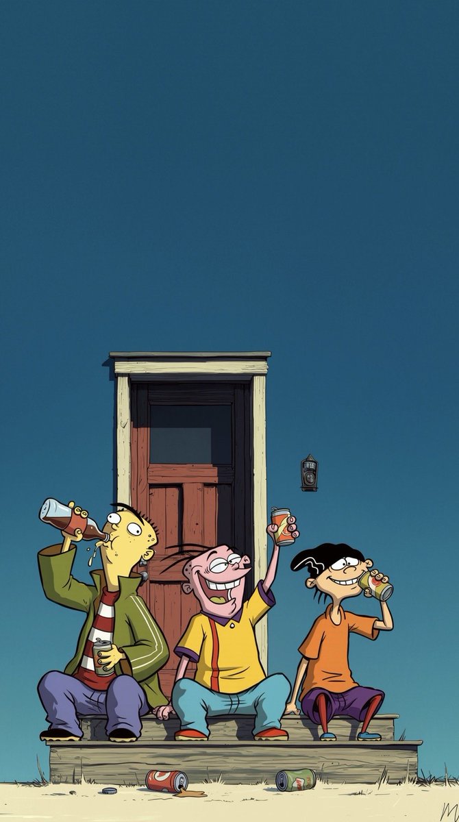aestheticsguyy's tweet image. Ed, Edd n Eddy | who remembers this show?
