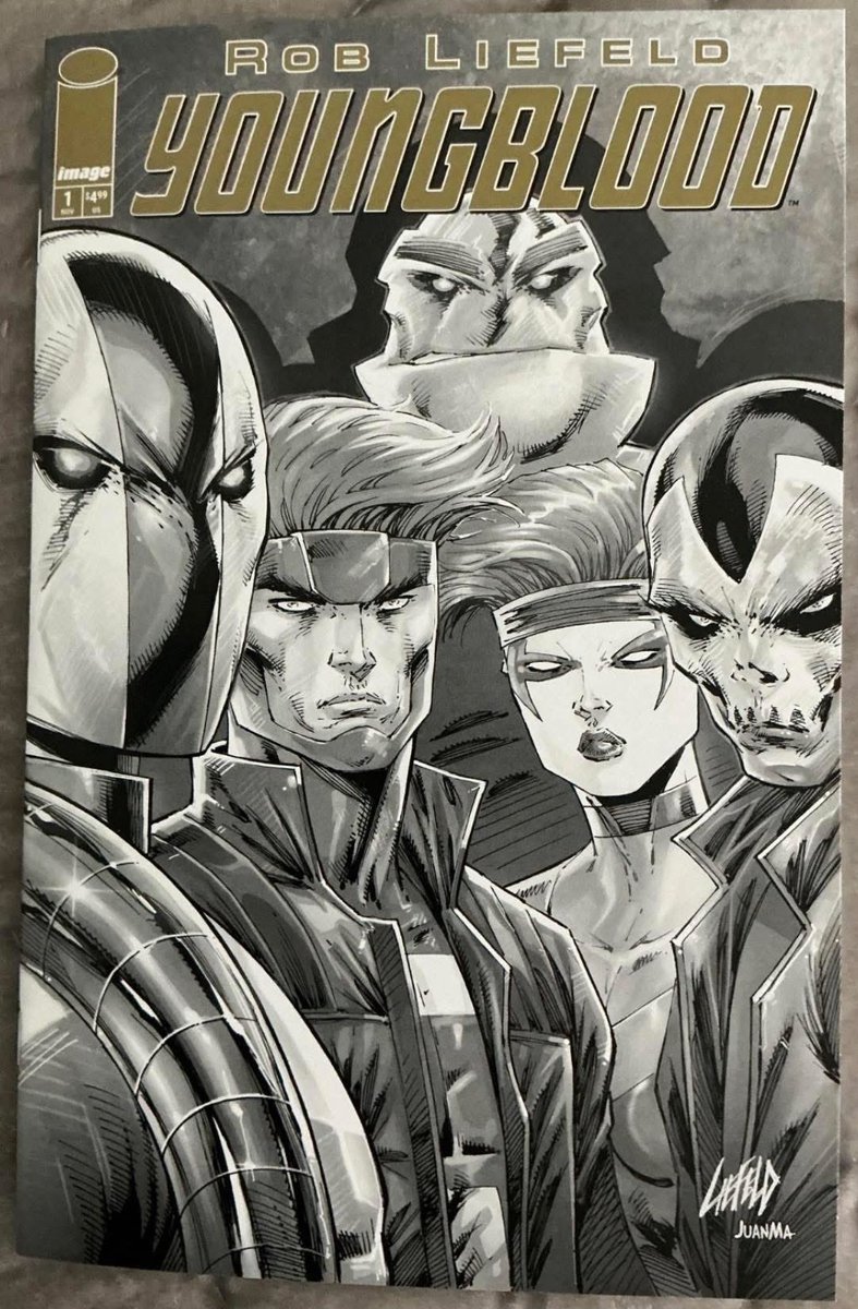 Honestly, did not see this coming. We added these to the initial print run for the Image Holiday Blind Bags not anticipating the incredible reception for YOUNGBLOOD! These should be in stores now! Happy hunting!!