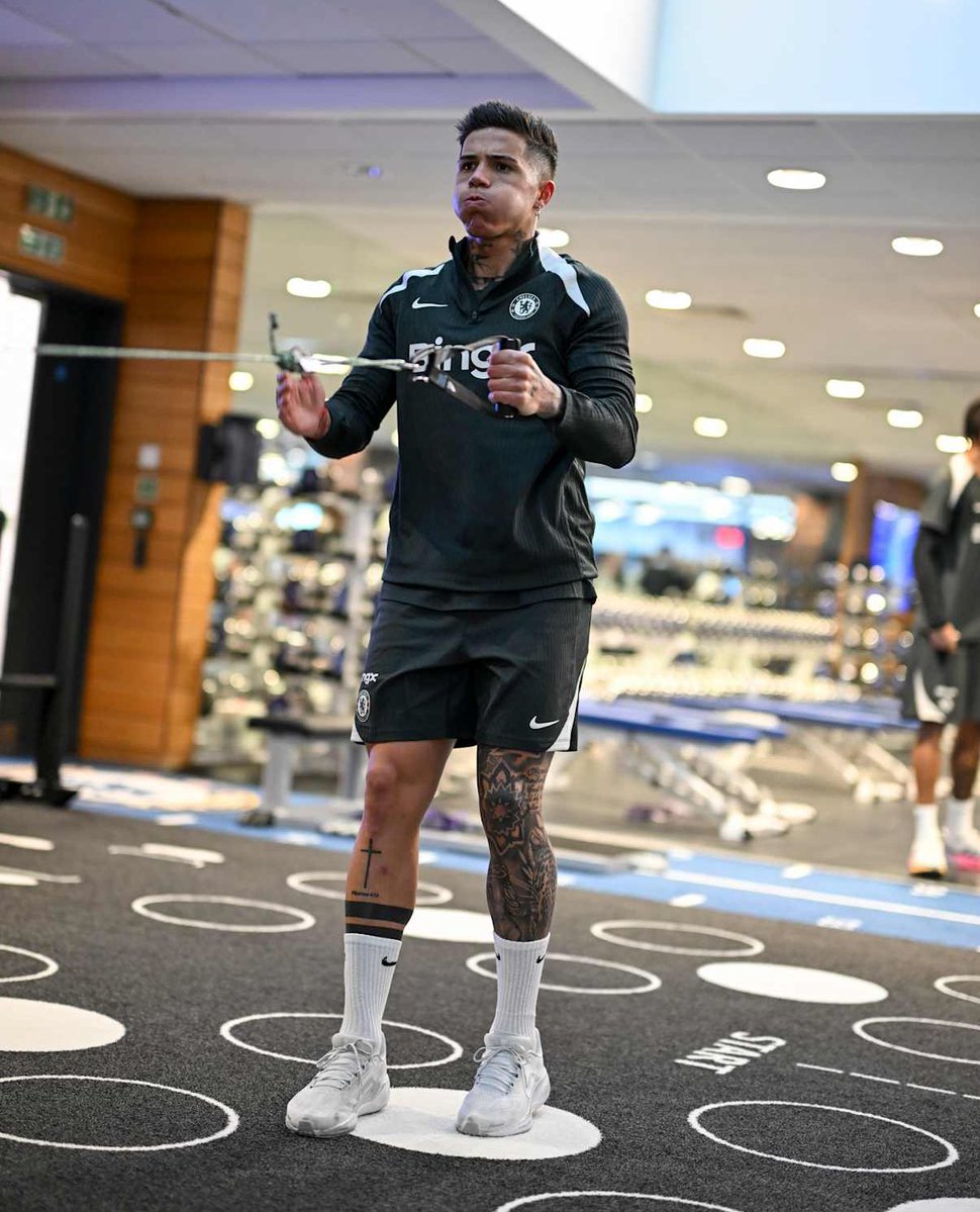 ChelseaInPhotos's tweet image. Enzo Fernandez. #CFC