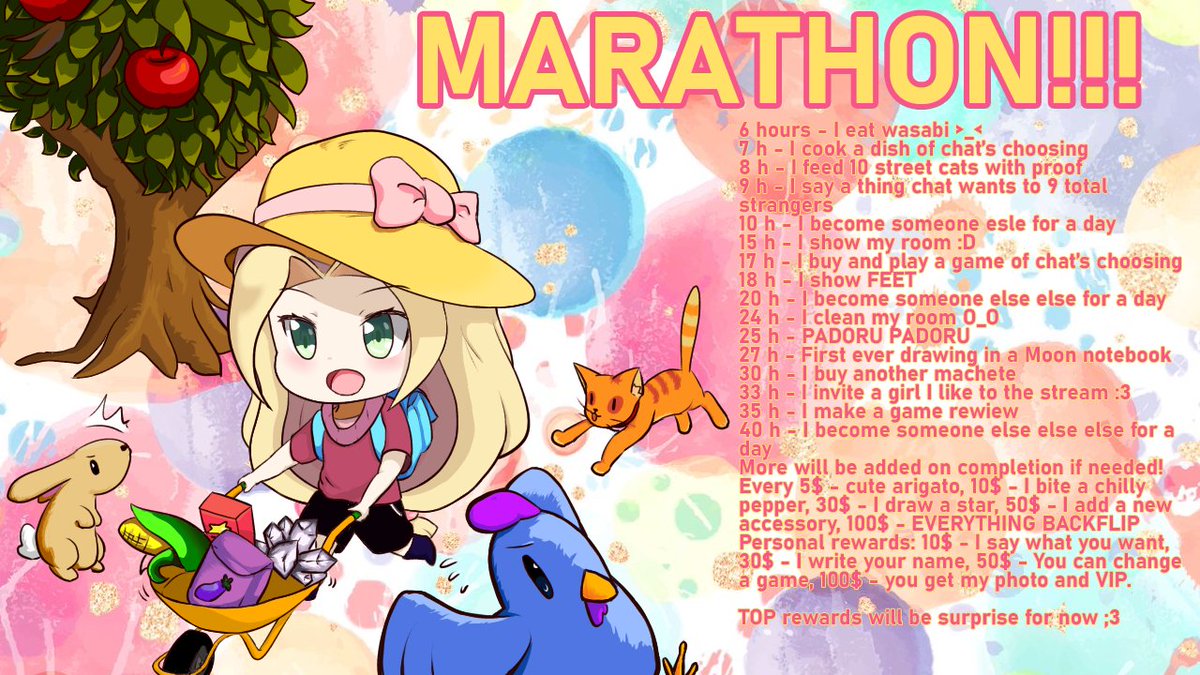 LOOOOOOOOOOOOOK
It's starting in 10 minutes
#vtuber #marathon
