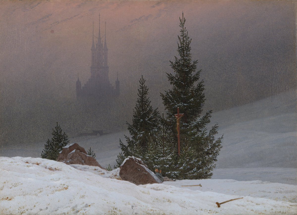 Winter Landscape (c. 1811), by Caspar David Friedrich