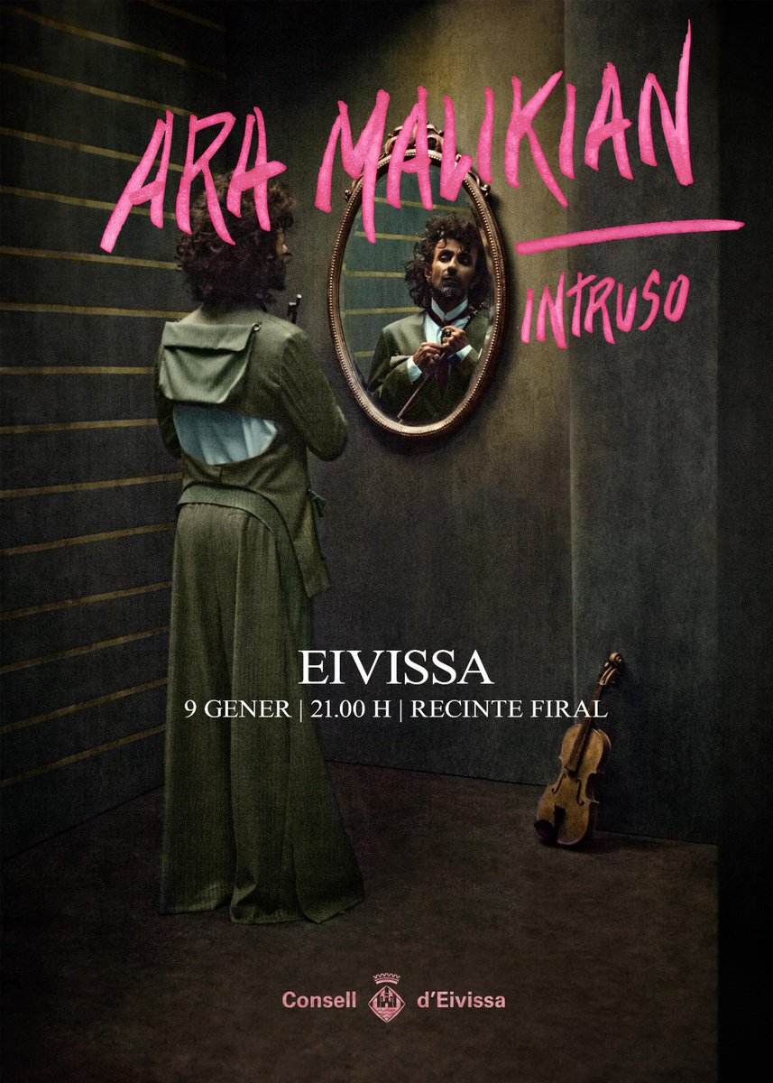 Ara Malikian torna a Eivissa amb el seu espectacle ‘Intruso’ el proper 9 de gener.

🎫 Les entrades per al concert d’Ara Malikian surten a la venda aquest dimecres 24 de desembre.

➕ Info 

conselldeivissa.es/es/actualidad/…