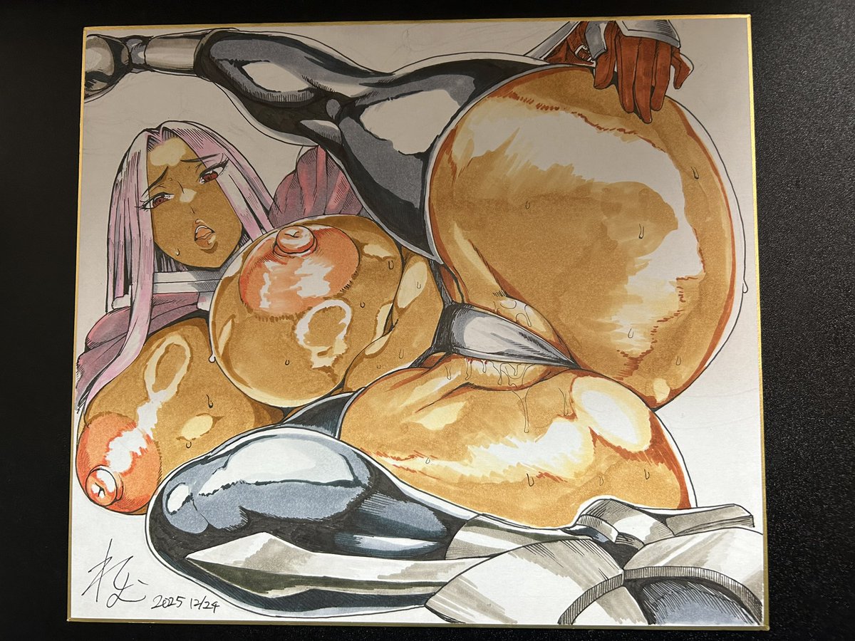 今回も色紙出すよ これはちょい大きめサイズ 