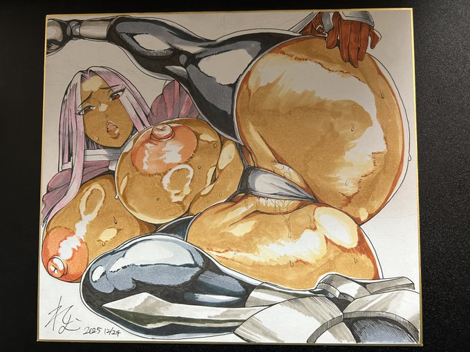 今回も色紙出すよ これはちょい大きめサイズ 