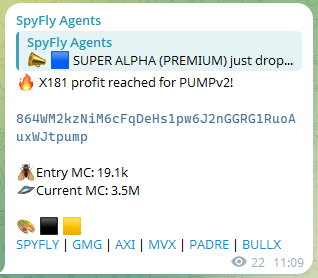 3.5M not stopping! 181X for <a href="/spyfly_app/">SpyFly</a> community! 

adding Jeffrey's calls as a source is next! 

$PUMPv2 

864WM2kzNiM6cFqDeHs1pw6J2nGGRG1RuoAuxWJtpump