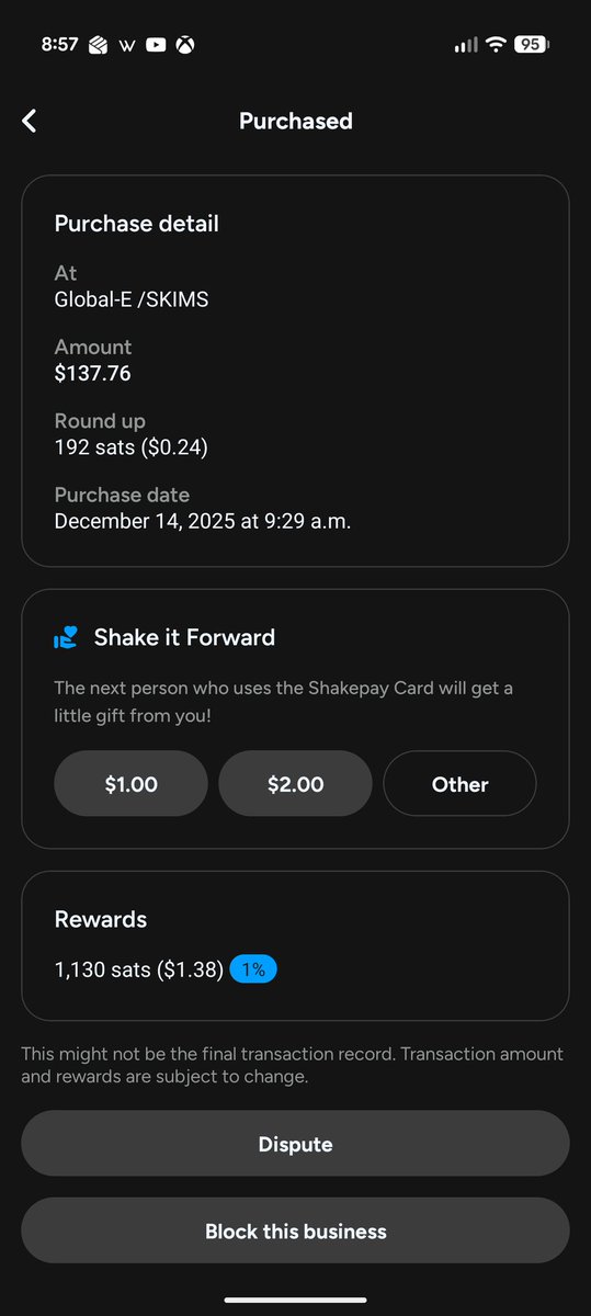 ethixx_'s tweet photo. @shakepay Shaketag - ethix 
#shakepaid https://t.co/K6XpKRFDs5