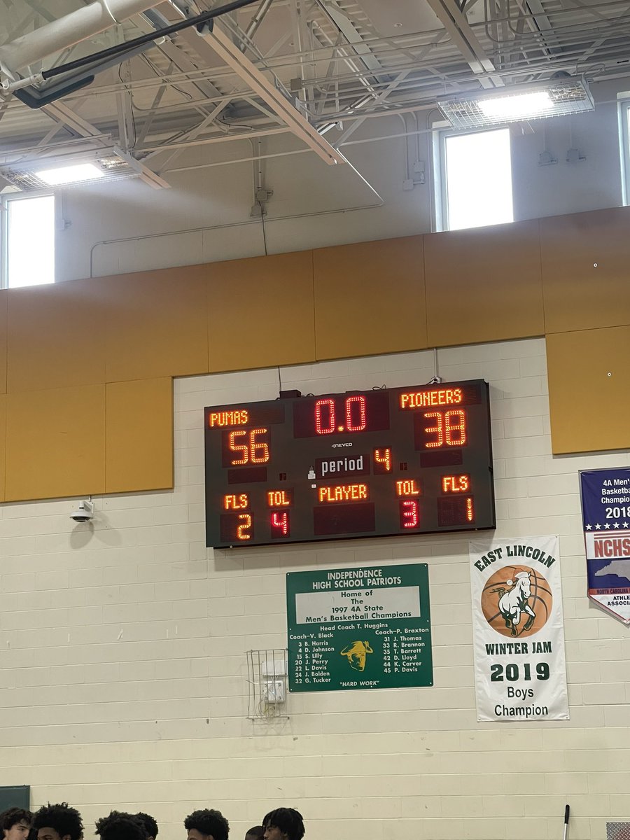 2025 BORDER CLASSIC <a href="/indybball1967/">Independence HS (NC) Boy's Basketball Program</a>
DAY 2

Game 1
FINAL

Palisades  56
#4 Lester - 12 points
#10 Horton - 10 points
#0 Harris - 8 points

East Ridge  38
#0 Tornbow - 10 points
#4 Robinson - 6 points
#10 King - 6 points