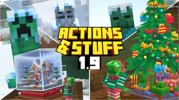 Xavarag's tweet photo. ¡Action and stuff celebra su primer aniversario! 🎉

¡Celebra con una actualización especial de aniversario repleta de nuevo contenido y novedades festivas

Contenido:
- ¡Compatible con Mounts of Mayhem 
- ¡Variantes de MOBS del bioma nevado!
- ¡Pies y huellas nevadas!
Y MAS https://t.co/Pev7BhuNPV