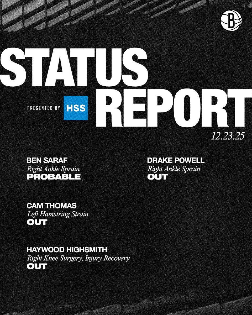 Tuesday's status report