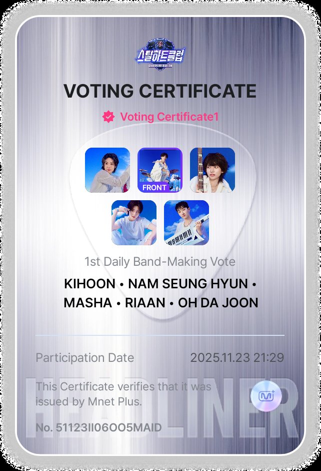 blucscene's tweet photo. My OG vote, yg debut cuma 1 😹 https://t.co/QduRcZucVC