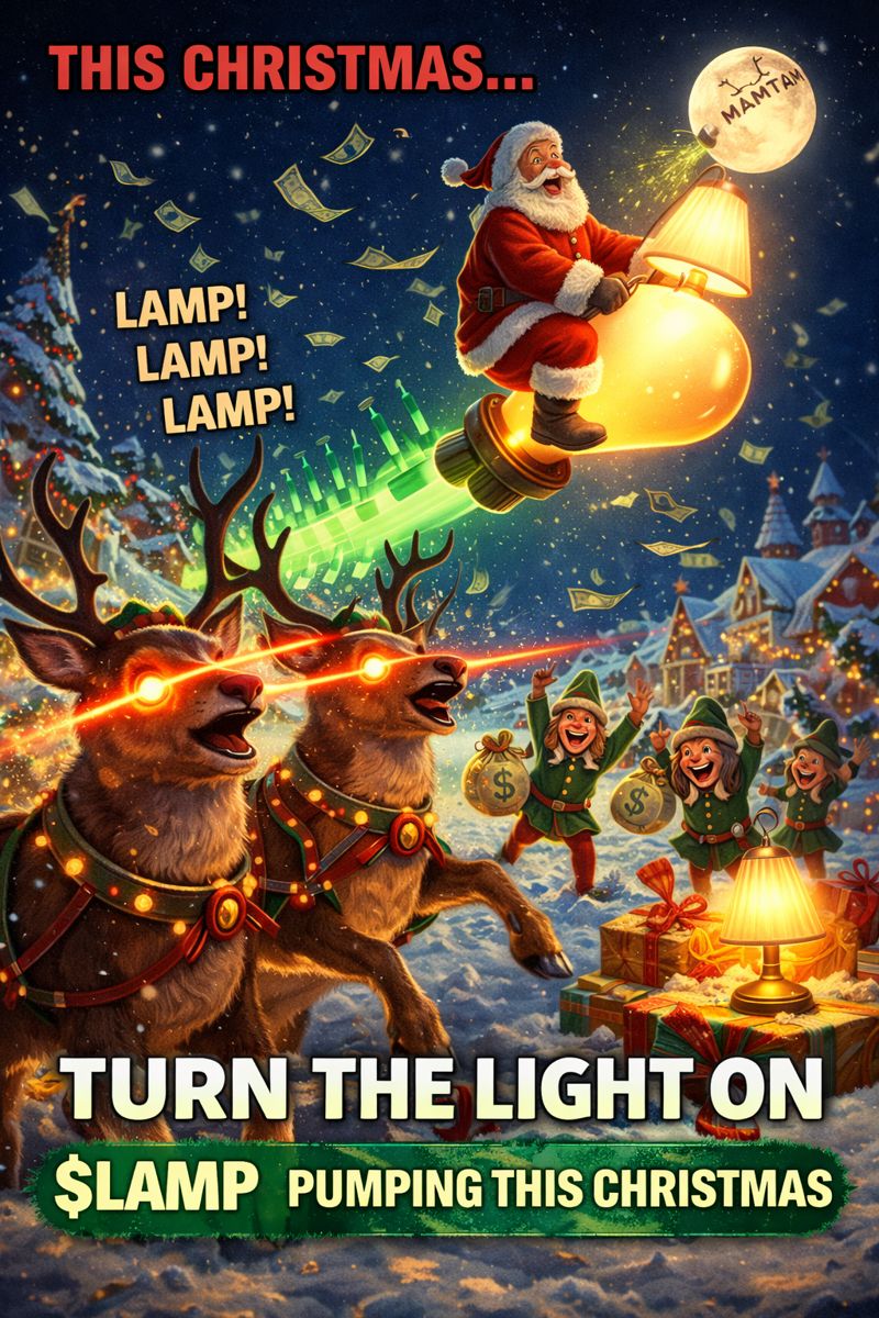$LAMP for Christmas💡💡💡😮‍💨