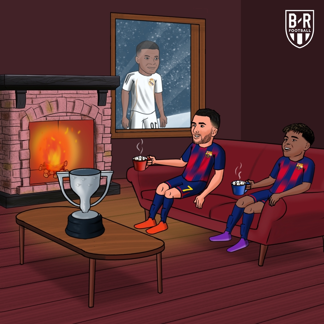 brfootball's tweet image. The teams leading Europe's top five leagues at Christmas enjoying themselves... for now 🎄